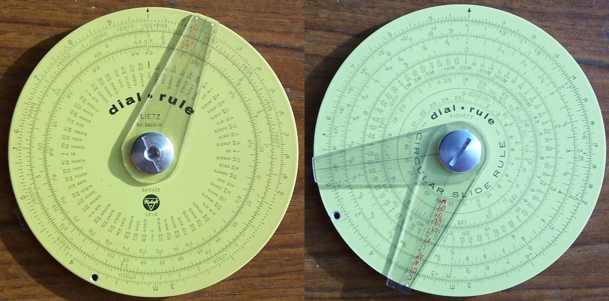 Circular Slide Rules